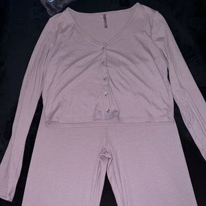 Calvin Klein ribbed lounge set